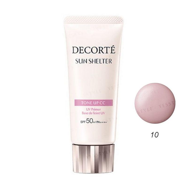 Kose DECORTE Солнцезащитный Tone Up CC SPF 50+ PA++++