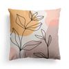 Nordic Abstract Art Pillowcase Beauty Flower Leaf Home Sofa Bed Head Pillow Sleeping Pillow Cushion Cover