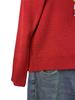 Women's Christmas Bow Sequin Sweater - Autumn/Winter, Long Sleeve, Round Neck