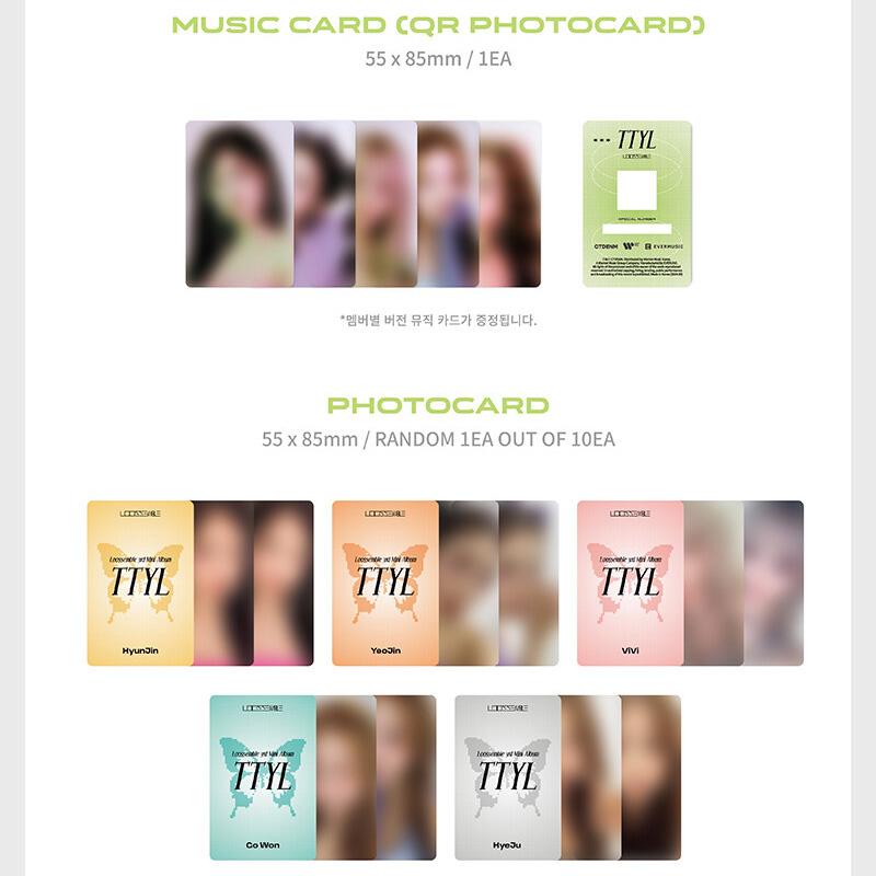 loossemble 3-й мини-альбом TTYL (EVER MUSIC ALBUM вер.)