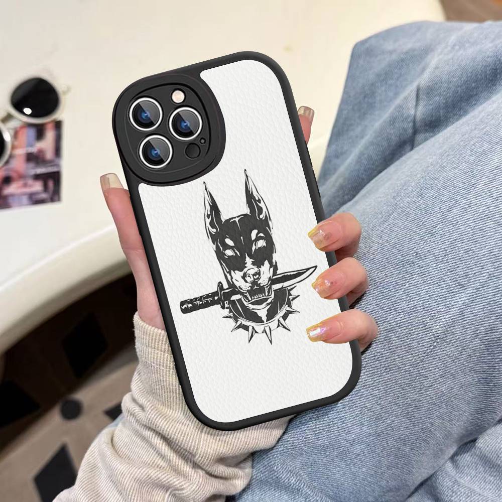 Чехол для телефона C-City M-Morgue Zillakami для iPhone 16 15 14 13 12 11 Pro Max Plus Ударопрочный кожаный чехол