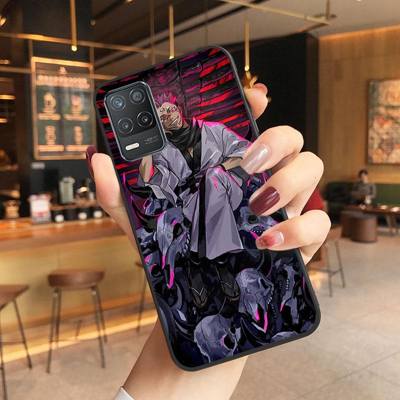 Чехол Jujutsu Kaisen Ryomen Sukuna для OPPO Realme GT 2 Pro X2 Pro XT C25S 8 7 6 Pro 6i GT Master C3 C21 C21Y C11 X3 SuperZoom