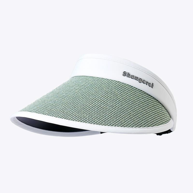 Летняя повседневная пустая верхняя шляпа от солнца Портативная широкая соломенная кепка с большими полями Защита от ультрафиолета Складные козырьки для женщин и девочек Солнцезащитная пляжная шляпа