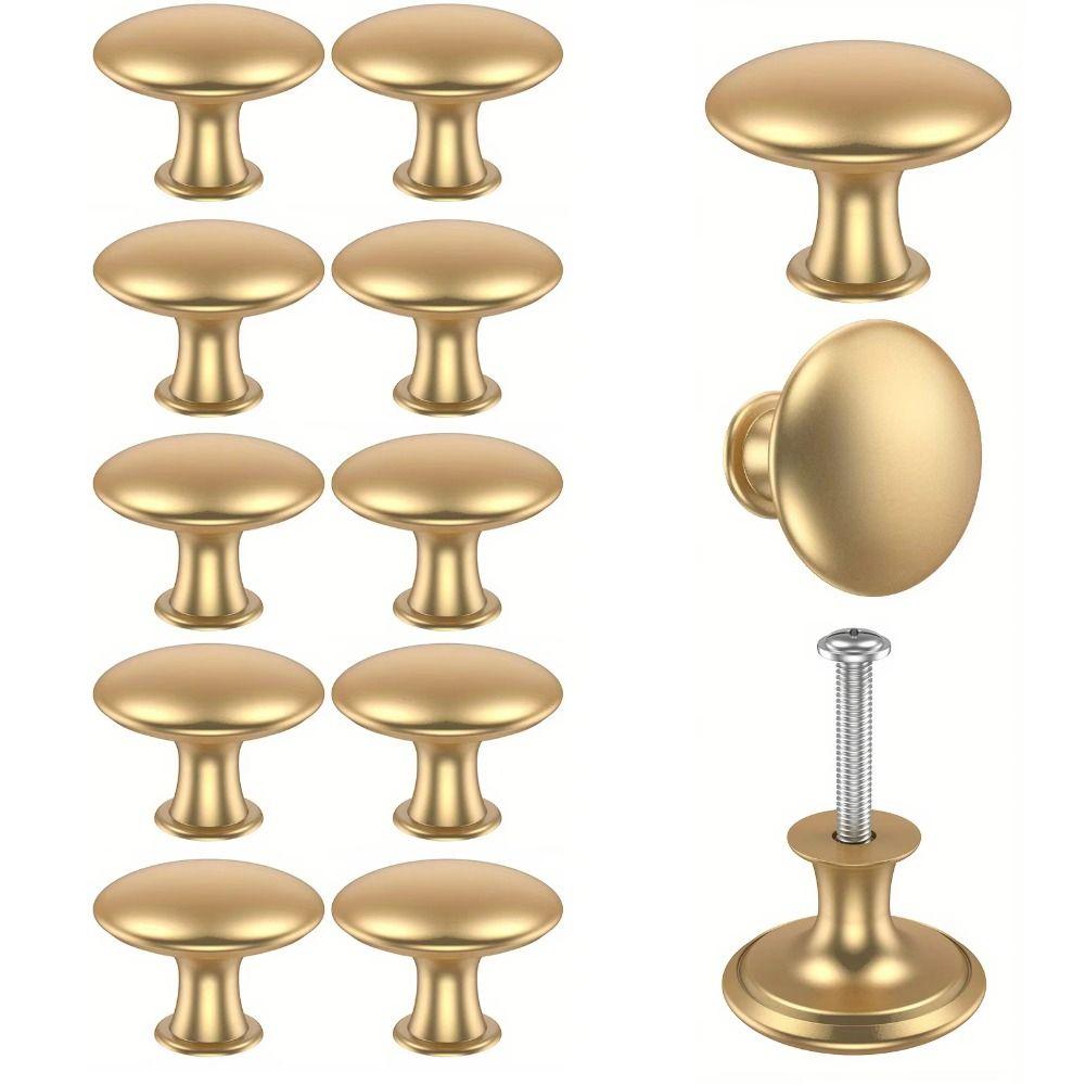 Zinc Zinc Zinc Alloy Mushroom Cabinet Handles Round Drawer Pulls Furniture Hardware  Children's Room