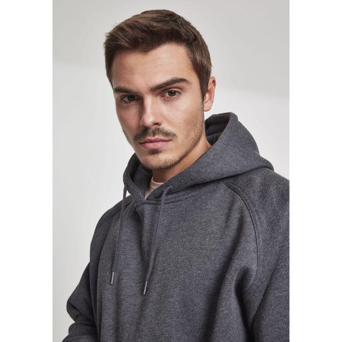Sweatshirt À Capuche - Urban Classic - Gris - Manches Longues - Mixte - Taille Jusqu'à 6XL