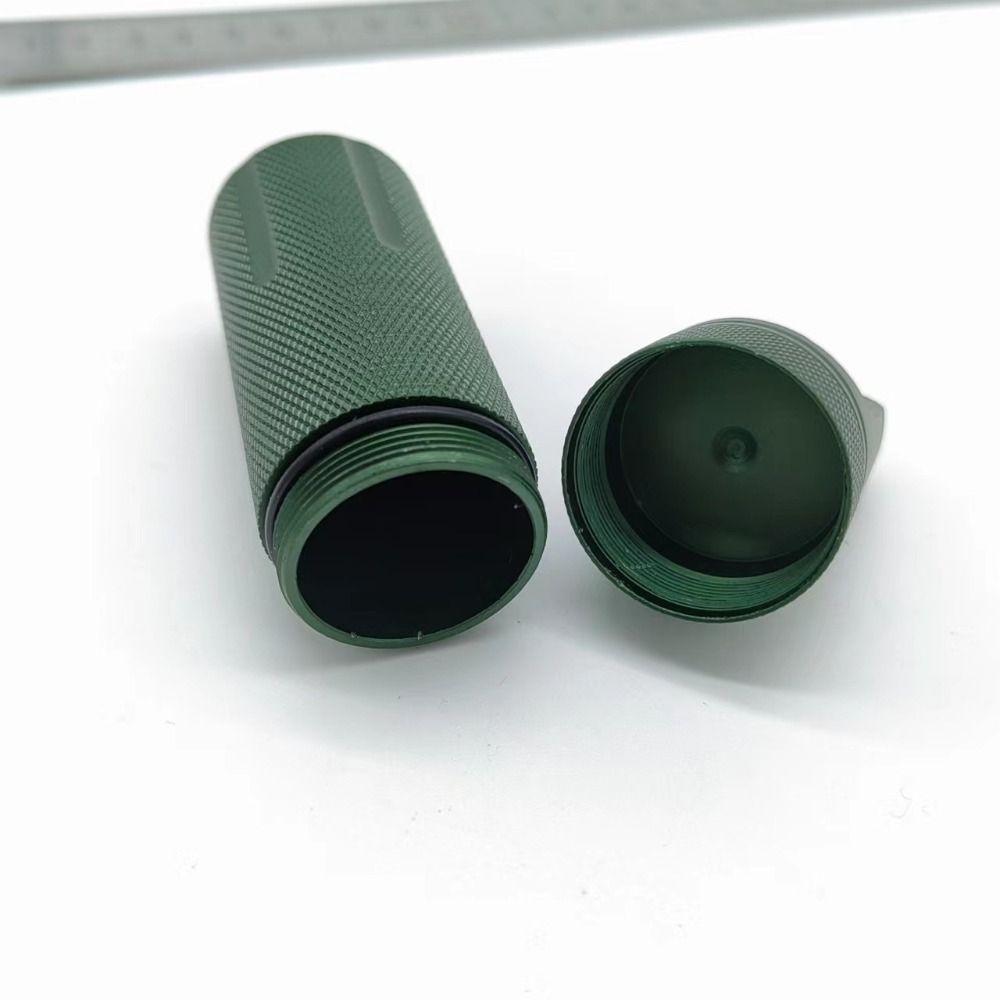 Брелок для ключей, уличный инструмент, инструмент для повседневного использования, уличный контейнер для таблеток, водонепроницаемая канистра, водонепроницаемая бутылка, герметичная бутылка