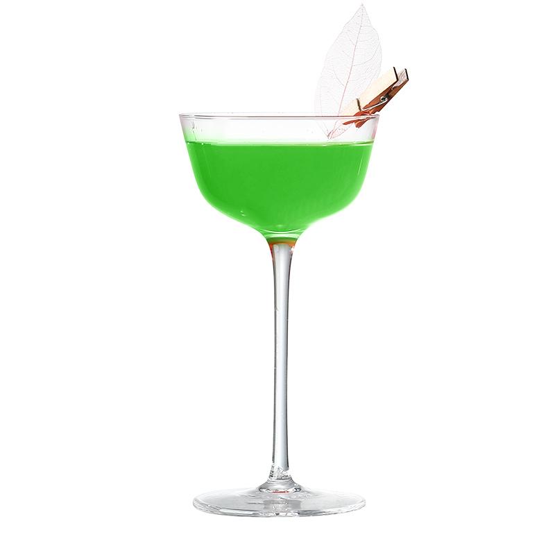 Lead Free Goblet Cocktail Glasses, Martini Glass, Wine Glass, Set of 4, 145ml