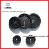 Black Eco-friendly Double-sided Grommet Rubber Cable Outlet Ring - Dustproof Feedthrough Sealing.