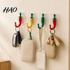 Kitchen Utensil Organizer 2PCS Chili Adhesive Hooks, Cute Decorative Punch-Free Wall Hangers, Heavy Damage Free Mounts Duty Seamless Storage Hooks for