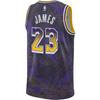 Nike Мужская майка NBA ЛеБрон Джеймс Лейкерс 2025/26 Серия Select Swingman Фиолетовая HJ4066-504