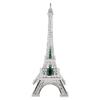 LED Tower Model Zinc Alloy Electroplating Exquisite Carving Light Up France Tower Ornament for Home Decor