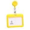 Aluminium Alloy Staff Badge Holder Secure ID Card Case Fade-resistant Work Badge for Work Permits Certificates