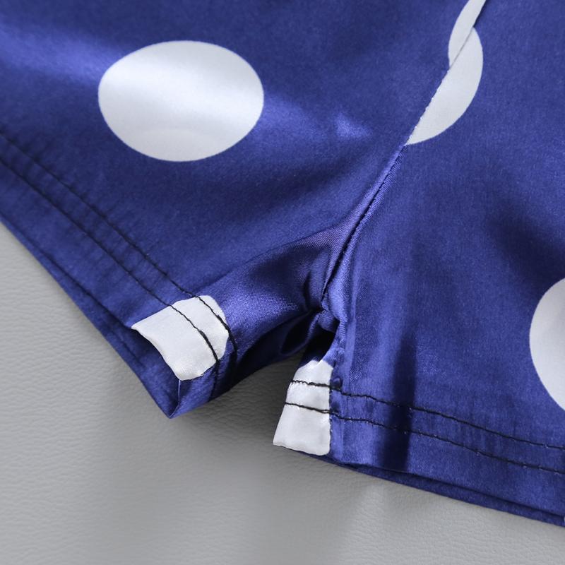 Детский пижамный комплект, детский комплект одежды на слинге с волнистым узором для девочек, блузка с короткими рукавами, топы + шорты, одежда для сна, 2 шт.