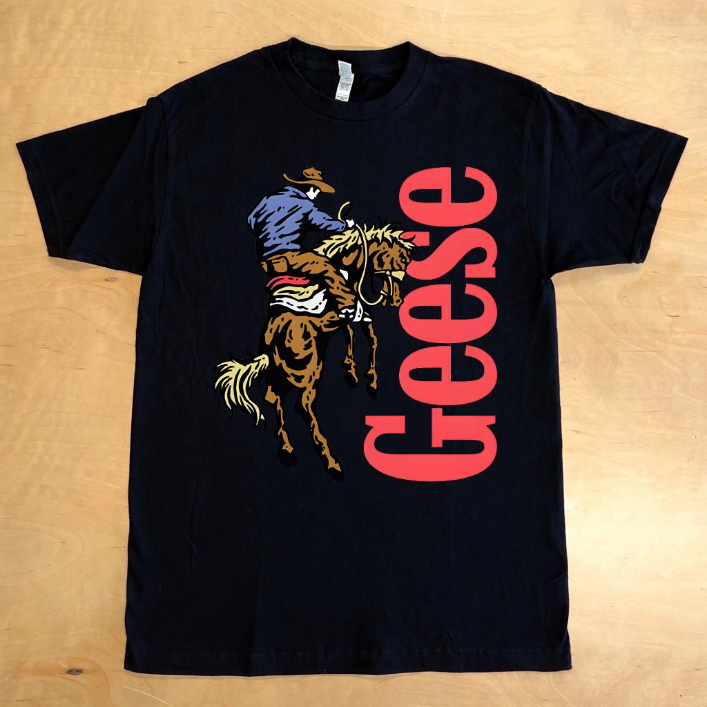 Unisex Country Music Cowboy Rodeo Geese Graphic T-Shirt