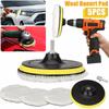 5Pcs 6Inch Car Polishing Waxing Buffing Wheel Pad Car Polisher Kit For Auto Car Paint Care Car-Styling
