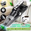 Многофункциональный беспроводной автомобильный пылесос с цифровым дисплеем, портативный, для автомобиля, двойного назначения, автомобильный, автоматический надувной насос, воздушный компрессор 4 в 1