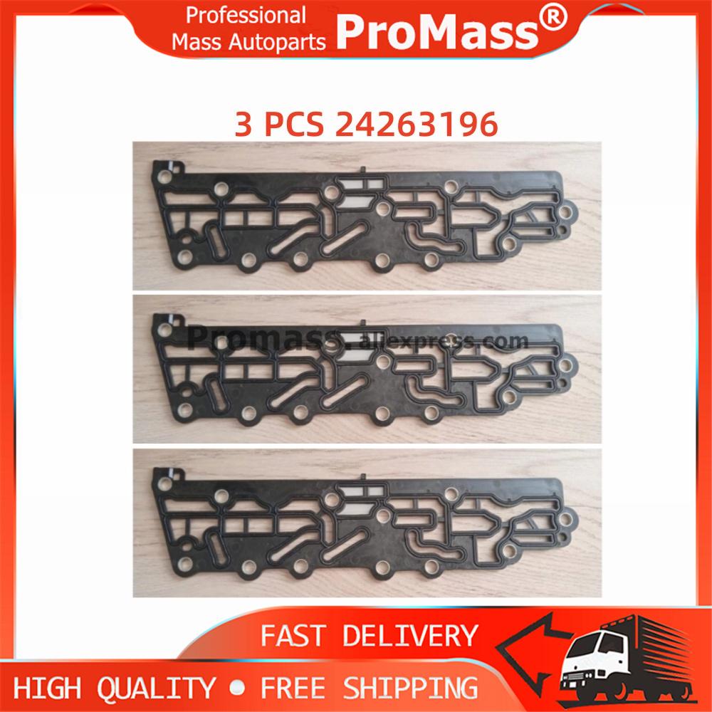 New 24242274 24263196 6T40 6T45 TCU Filter Gasket 6T40E 6T45E Control Valve Solenoid Gasket for Buick Opel Chevolet Saab