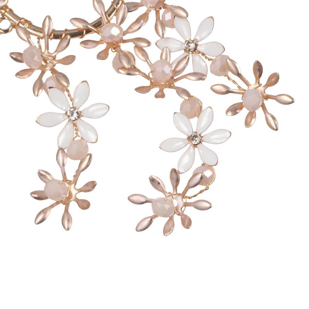 Fairy Pearl Flower Ear Cuffs Chic Rhinestone Ear Clips Fashion Butterfly Elf Ear Cuff Women