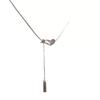Long Sweater Chain Heart Pendant Adjustable Necklaces For Women Fashion New Autumn Winter Jewelry Gift Party Daily