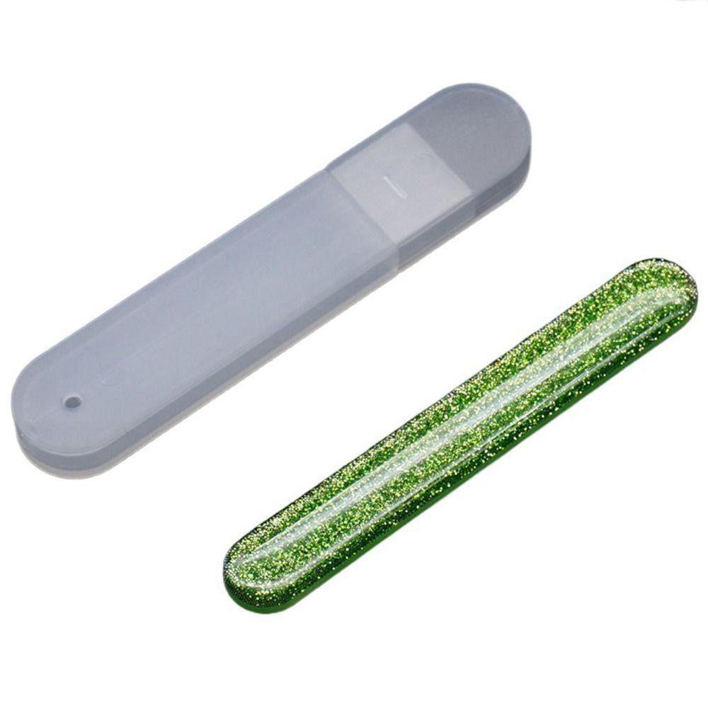 1 шт., нано-стеклянная пилочка для ногтей, салонный маникюрный инструмент, шлифовальная пилка, прочная полоска для полировки ногтей