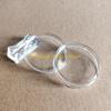 F26C Commemorative Coin Display Holder Capsules with Stands for Collecting Coin Container Organizer Storage Box Supplies