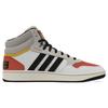 Adidas Sesame Street X  Neo Hoops 3.0 Mid Leather Round Toe Durable High-Top Sneakers Unisex Sneakers White Gray Orange FZ5958