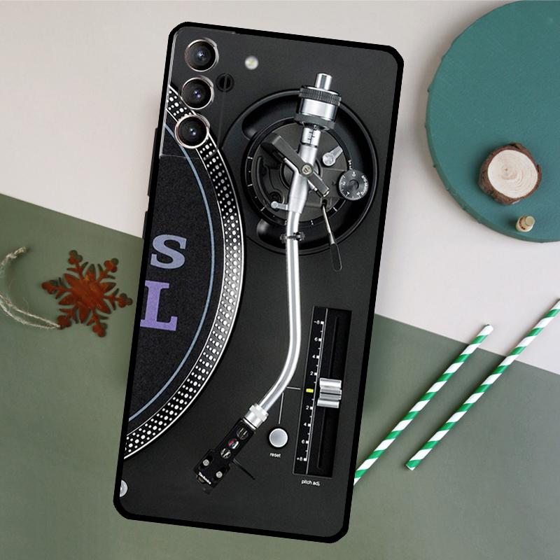 Vinyl Record Retro Phone Case For Samsung Galaxy S25 S26 Ultra S20 S21 S22 S23 S24 Plus S10 S25 FE Back Cover