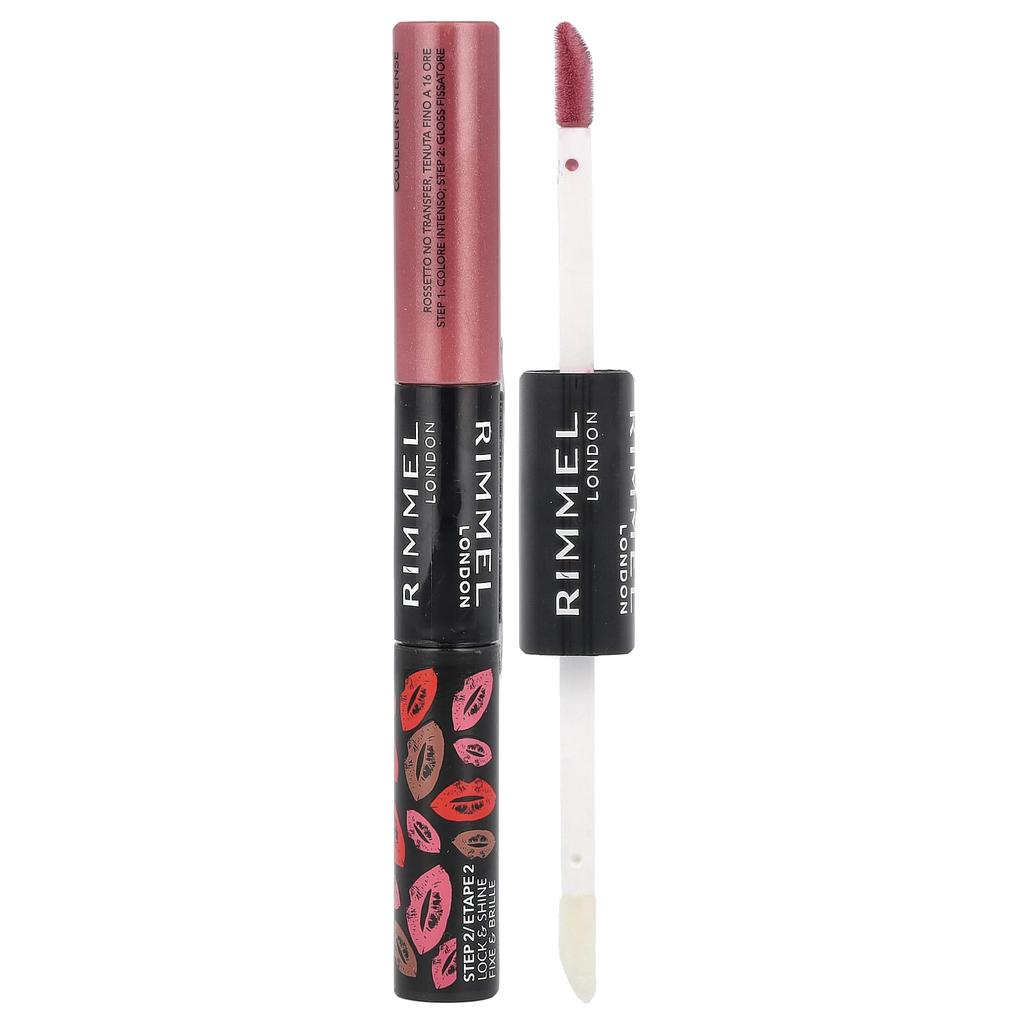 Rimmel London Provocalips, 16-Hour Kiss Proof Lip Color, 430 Wish Upon a Berry, 4 Ml (0.14 Fl Oz)/3 Ml (0.1 Fl Oz)