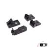 EHL588-1 Left Side Headlight Holder Mount Repair Bracket Tab Set for VW Crafter MK1 2E 2F 2006-2017 2E0998225