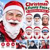 Full Coverage Old Man Balaclava Face Mask Breathable Eye Hole Winter Mask Cover  For Men Woman