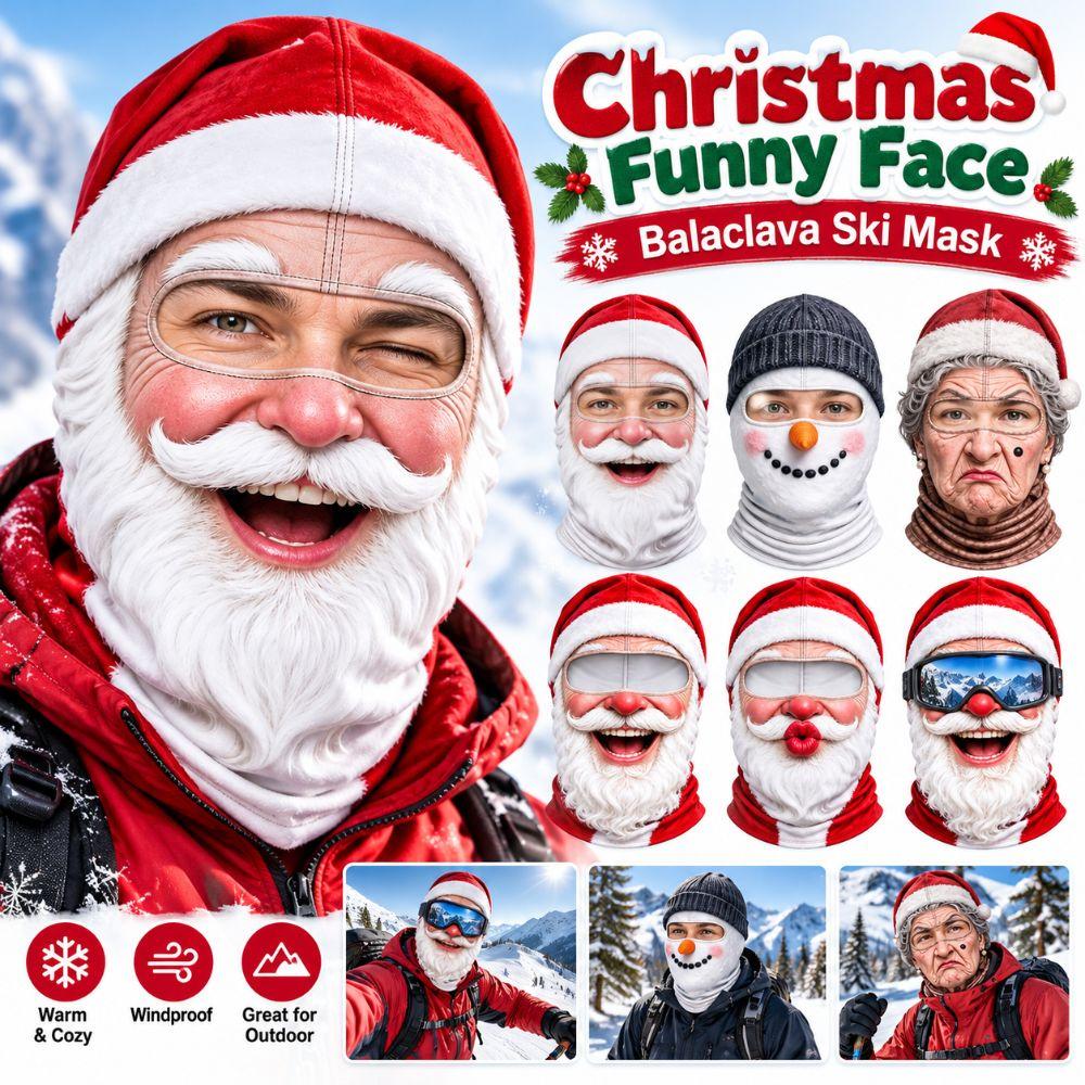 Full Coverage Old Man Balaclava Face Mask Breathable Eye Hole Winter Mask Cover For Men Woman