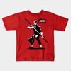 Boys Girls Soft Cotton Graphic Tees Sifu T-shirt Breathable Daily School Wear Kids T-Shirts