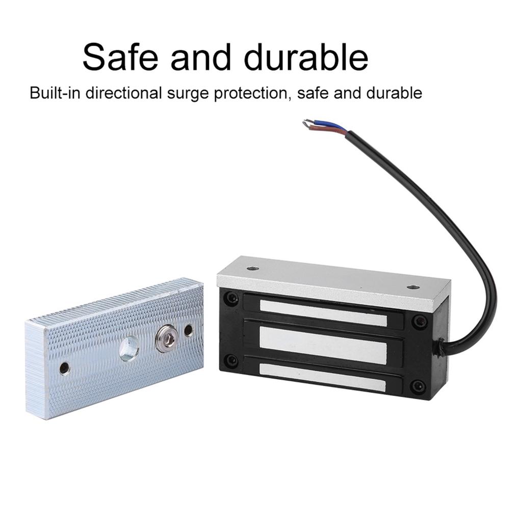 Electric Magnetic Door Lock 60kg Strong Force Access Control for Door Cabinet Drawer