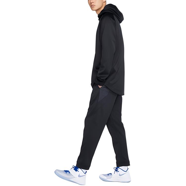 Nike Мужской пуловер с капюшоном Therma Fleece, черный CV4680-010