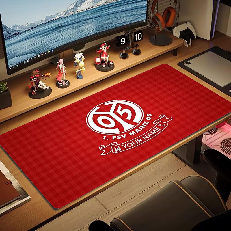 Mainz 05 Print Cushion Non-slip Laptop Tablet Big Mousepad XXL Mat Mini PC Playmat With Lock edge