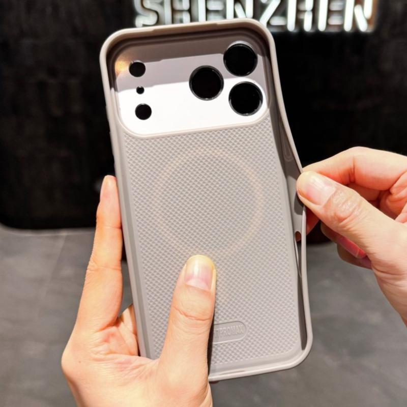 Для Для Iphone 17Air Pro Max Лазерный Магнитный Круг Мягкая Рамка Чехол для Телефона Для Для Iphone 13 14 15 16 Защитная Крышка для Объектива