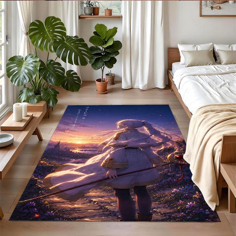 Crystal Velvet Rug Soft Non Slip Indoor Floor Mat Home DecorFrieren Beyond Journey's End
