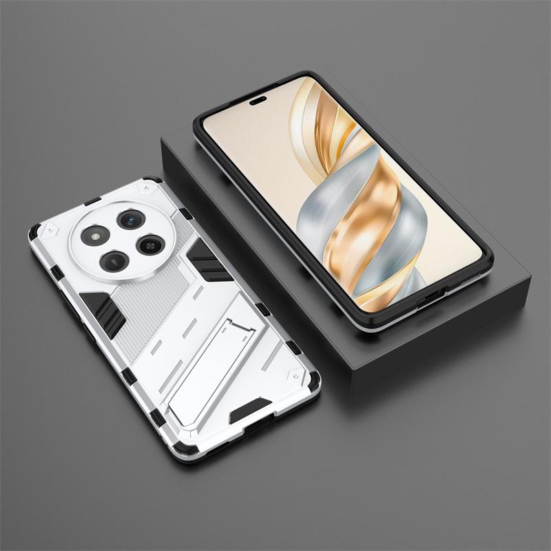 For Magic 7 Lite 5G Case Armor Shockproof Phone Cases For Honor Magic7 Lite 7Lite Light 5G 2024 Magnetic Holder Stand Back Cover