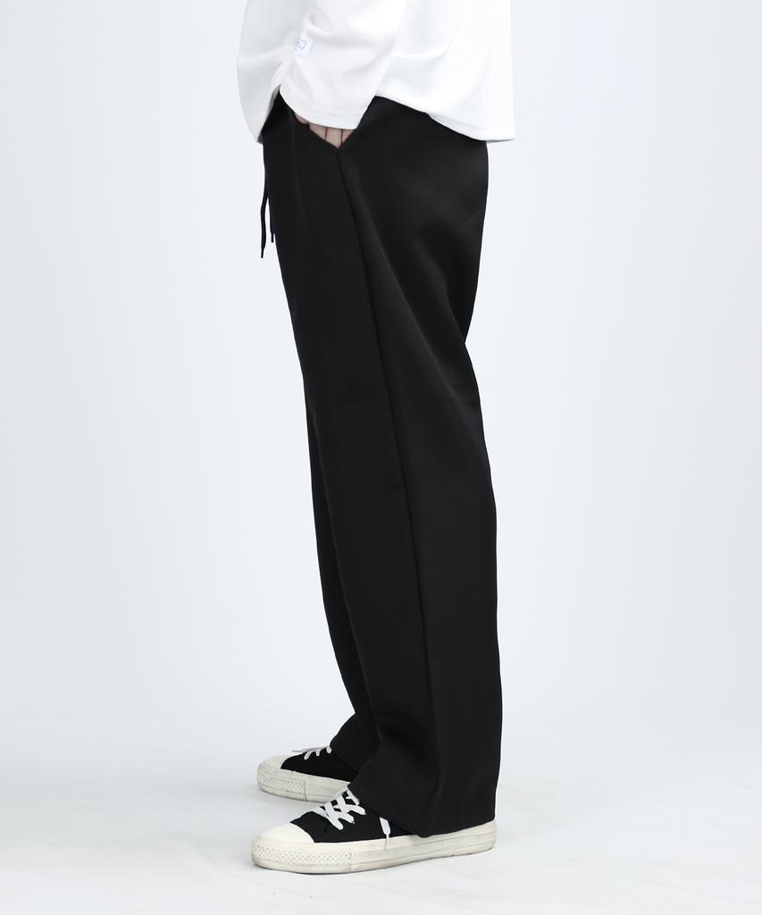 VERYVAIN Lgt Wide Slacks (Black)
