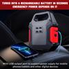 Car Jump Start Air Compressor 39800mAh Power Bank Portable Battery Booster Digital Tire Inflator for 8.0L Petrol and 4.0L Diesel