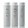 Whitpu Reverse Osmosis Universal 3-Stage Water Filter Set with RO Membrane