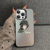 Чехол для телефона Аниме Серафим Конца Юичиро Хякуя Для iPhone16 15 14 13 12 11 Pro Max X XR 8 7Plus Матовый Ударопрочный Задняя крышка