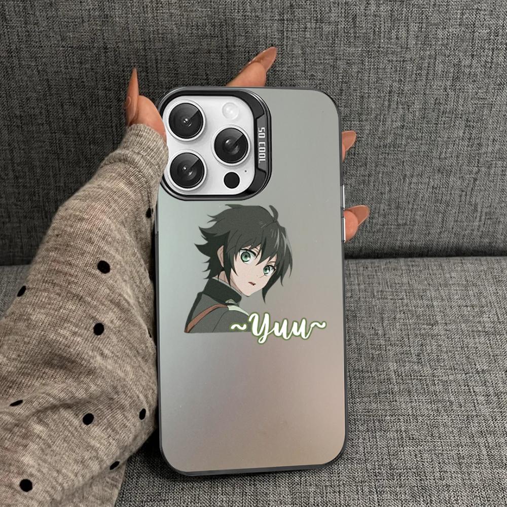 Чехол для телефона Аниме Серафим Конца Юичиро Хякуя Для iPhone16 15 14 13 12 11 Pro Max X XR 8 7Plus Матовый Ударопрочный Задняя крышка