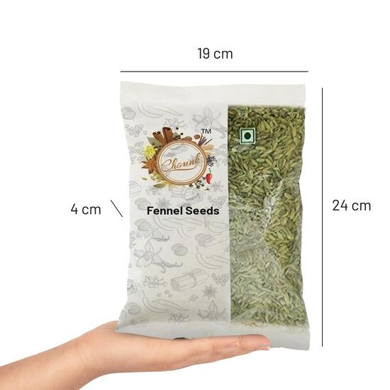 Чоунк Премиум Целые Семена Фенхеля | Органические Семена Фенхеля | Моти Саунф без Консервантов и Добавок | Моури саунф 500г