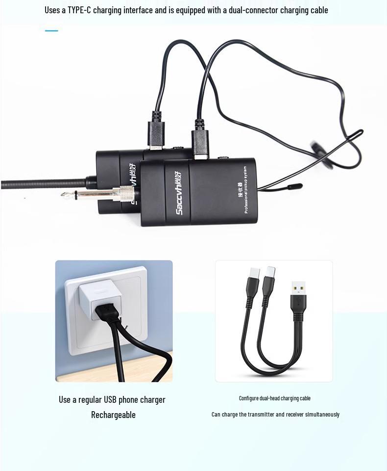 Профессиональный беспроводной микрофон для саксофона Shang Hao для выступлений