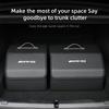 NSY2   Car Trunk Storage Bag Travel Organizer Foldable For Mercedes Benz AMG A C E Class W201 W210 W108 W204 W205 W203 W211 W124 W177
