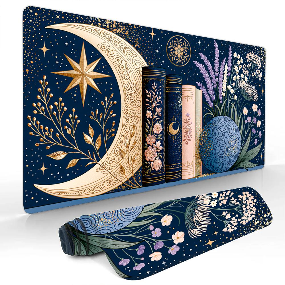 Мышь коврик для мыши Mysterious Books Большой Компьютерный Офисный Игровой Настольный Коврик Резиновый Противоскользящий XXL Коврик для Мыши HDP Длинные Настольные Коврики Mauspad