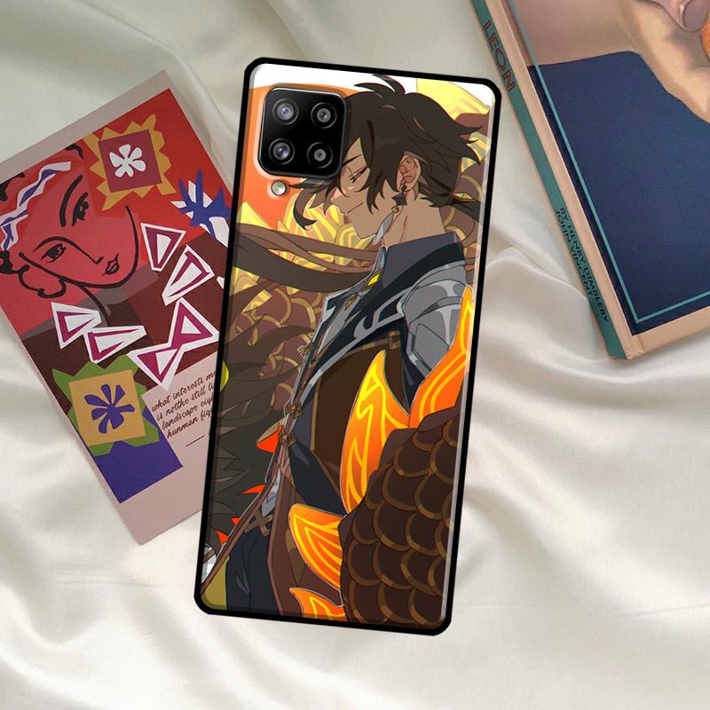 zhongli genshin impact Case For Samsung Galaxy A33 A13 A36 A56 A23 A52 A32 A12 A54 A34 A14 A16 A26 A53 A15 A35 A55