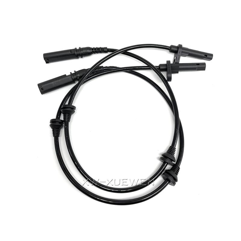 2PCS Front Left and Right ABS Wheel Speed Sensor 34526771776 For BMW E70 F15 F85 E71 E72 F16 F86 X5 3.0si xDrive35i xDrive40i