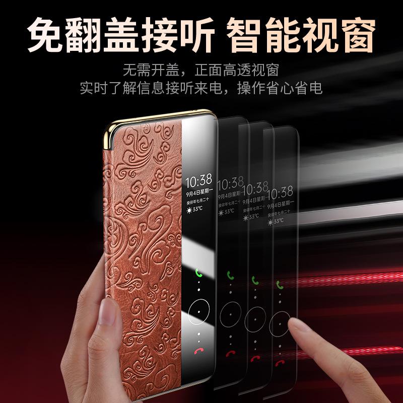 Новый высококлассный! Прочный магнитный чехол из вощеной кожи Xiangyun подходит для Huawei mate11, кожаный чехол для мобильного телефона 11pro + защитный чехол.